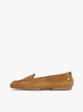 Brown TH Monogram Flexible Suede Loafer Ballerinas  Women