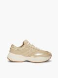 Beige Suede TH Monogram Metallic Sneakers  Women