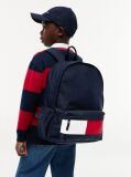 Blue Kids' Essential Signature Colour-Blocked Pocket Backpack  Kids Unisex