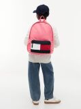 Pink Kids' Essential Signature Colour-Blocked Pocket Backpack  Kids Unisex