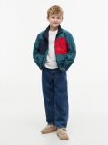 Blue Flag Embroidery Relaxed Jacket  Boys