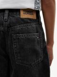 Denim Relaxed Barrel Leg Black Jeans  Boys