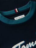 Μπλε Βαμβακερό T-Shirt Με Λογότυπο  Αγόρια