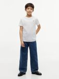 White Crew Neck T-Shirt  Boys