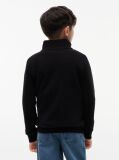 Black Logo Badge Quarter-Zip Sweatshirt  Boys