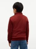 Red Logo Badge Quarter-Zip Sweatshirt  Boys