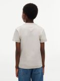Beige Shield Logo Appliqué T-Shirt  Boys