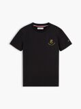Black Shield Logo Appliqué T-Shirt  Boys