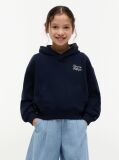Μπλε Άνετο Hoody Με Λογότυπο  Κορίτσια