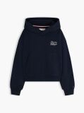 Μπλε Άνετο Hoody Με Λογότυπο  Κορίτσια