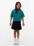 Μπλε Βαμβακερό T-Shirt  Κορίτσια