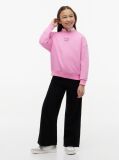 Pink Rhinestone Crew Neck Sweatshirt  Girls