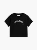 Μαύρο Essential T-Shirt Και Κολάν Σετ Με Hilfiger Monotype Σχέδιο  Κορίτσια