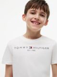 White Essential Organic Cotton Logo T-Shirt  Kids Unisex