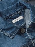 Denim Back Flag Denim Trucker Jacket  Kids Unisex