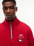 Κόκκινο TH x Cadillac Formula 1® Team Φούτερ Με Φερμουάρ Και Πίσω Σχέδιο  Unisex