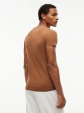 Καφέ T-Shirt Με Extra Slim Γραμμή  Άνδρες