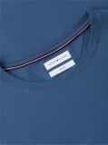 Μπλε Μακρυμανικο T-Shirt Σε Slim Ελαστικη Γραμμη  Άνδρες