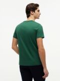 Green Organic Cotton Chest Logo T-Shirt  Men