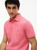 Pink 1985 Organic Cotton Regular Fit Polo  Men