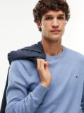 Blue Cotton Cashmere Crew Neck Jumper.  Men