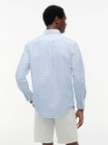 Blue Gingham Regular Fit Oxford Shirt  Men
