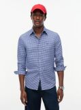 Blue Gingham Regular Fit Oxford Shirt  Men