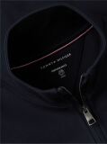 Blue Quarter-Zip Intechno Knit Sweatshirt  Men
