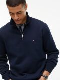 Μπλε Φούτερ Fleece Με Φερμουάρ  Άνδρες
