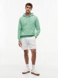 Πράσινο Hoody Από Βαμβακερό Terry Με Κεντητό Σημαιάκι  Άνδρες