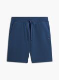 Blue Flag Embroidery Sweat Bermuda Shorts  Men