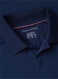 Blue Moisture Wicking Pique Regular Polo Shirt  Men