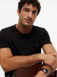 Black Interlock Knit T-Shirt  Men