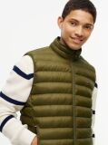 Green Packable Water Repellent Vest  Men