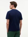 Blue Flag Embroidery T-Shirt  Men
