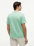 Green Flag Embroidery T-Shirt  Men