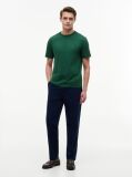 Green Flag Embroidery T-Shirt  Men