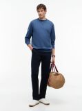 Μπλε Essential Fleece Φούτερ  Άνδρες