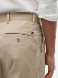 Beige Mercer Twill Flag Embroidery Regular Chinos  Men