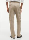 Beige Mercer Twill Flag Embroidery Regular Chinos  Men