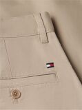 Beige Mercer Twill Flag Embroidery Regular Chinos  Men