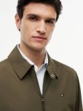 Green Packable Water Repellent Zip-Thru Ivy Jacket  Men