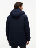 Blue Water Repellent Down Hooded Rockie Parka  Men