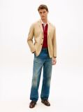 Μπεζ Smart Casual Blazer Σε Κανονική Γραμμή  Άνδρες