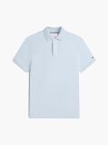 Blue Regular Fit Concealed Placket Polo Shirt  Men