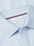 Blue Regular Fit Concealed Placket Polo Shirt  Men