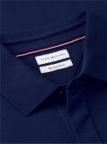 Blue Regular Fit Concealed Placket Polo Shirt  Men