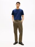 Μπλε Smart Casual T-Shirt Με Κλασική Λαιμόκοψη  Άνδρες