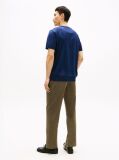 Μπλε Smart Casual T-Shirt Με Κλασική Λαιμόκοψη  Άνδρες