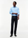 Blue Selvedge Regular Straight Leg Jeans  Men